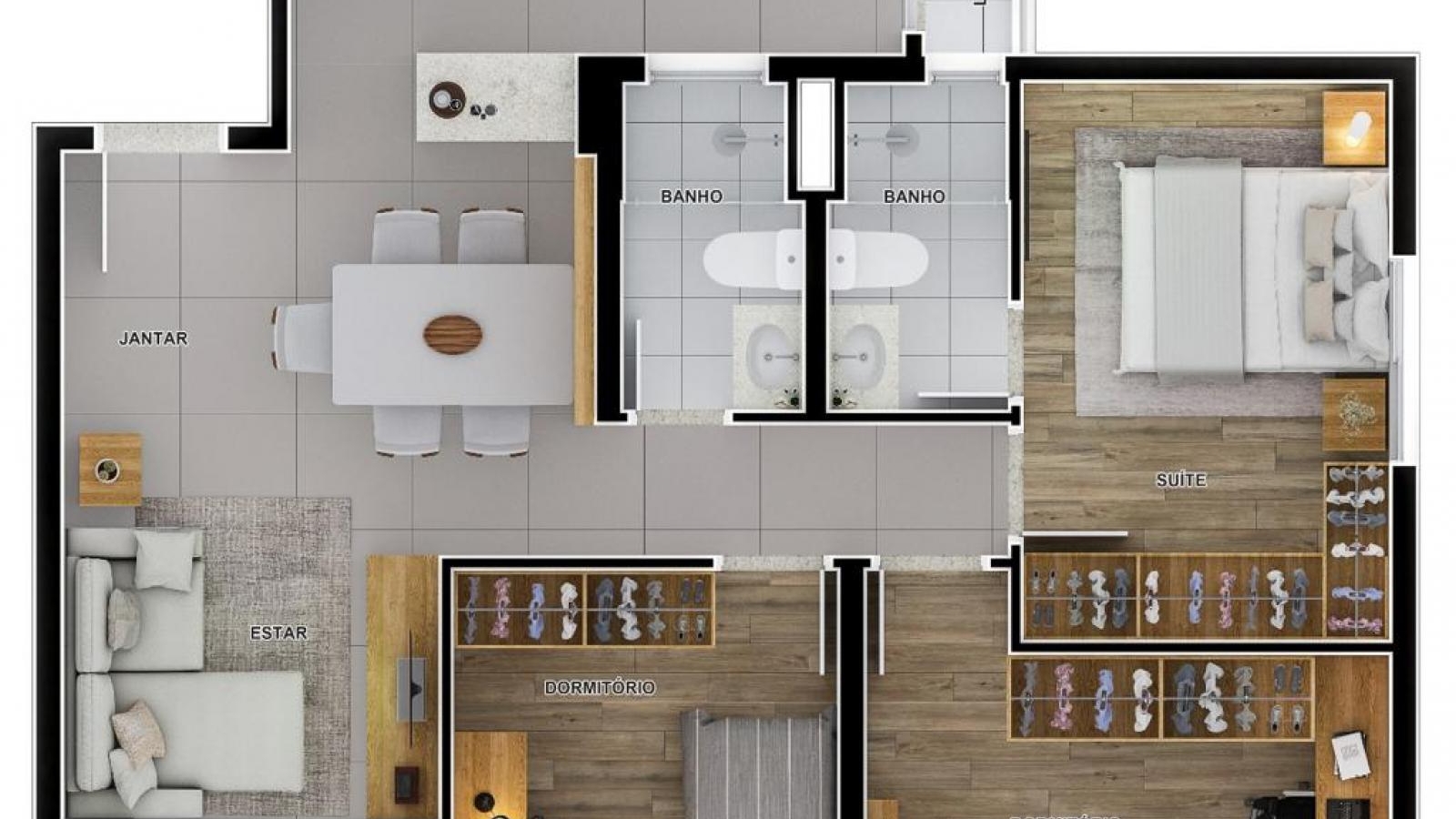 90 - Apartamento p/ Lançamento 90 - Apartamento p/ Lançamento