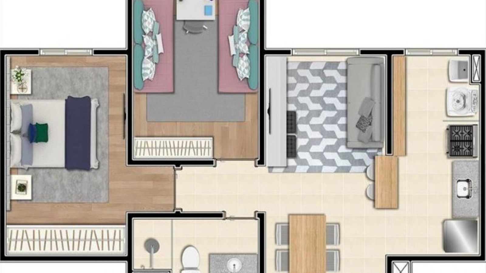 96 - Apartamento p/ Venda 96 - Apartamento p/ Venda